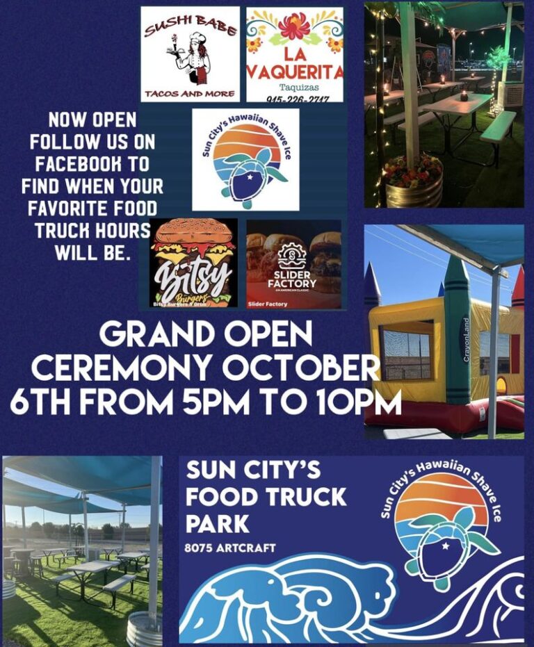Grand Opening Sun City Food Truck Park