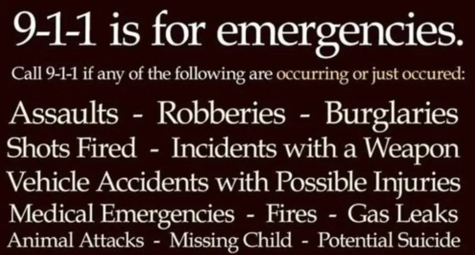Know your emergency numbers! - ToDoElPaso.com