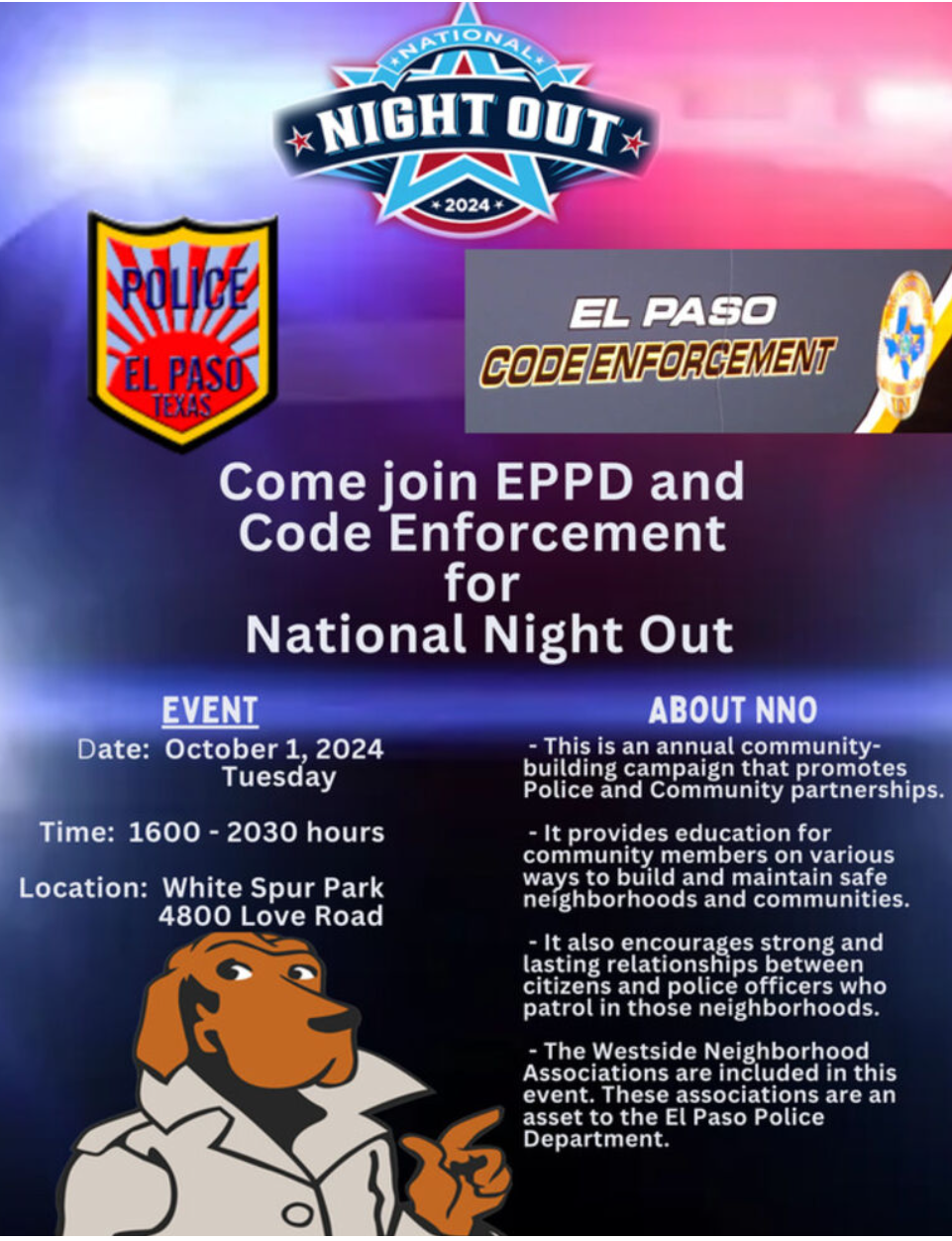 National Night Out Community Event Todoelpaso