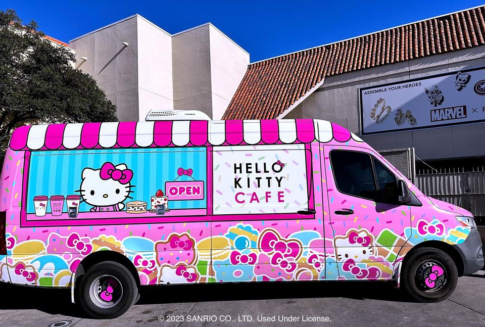Hello Kitty Cafe Truck Visit - ToDoElPaso.com